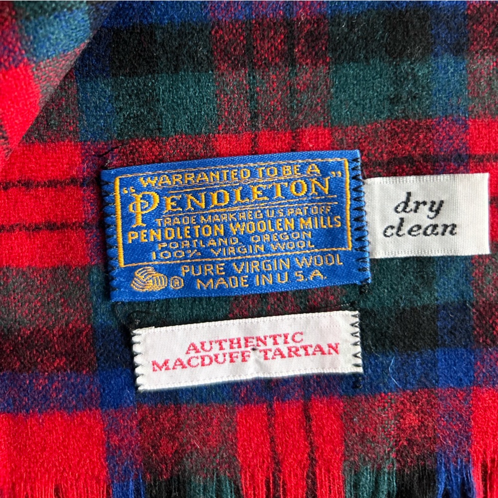 Pendleton Authentic McDuff Tartan Scarf